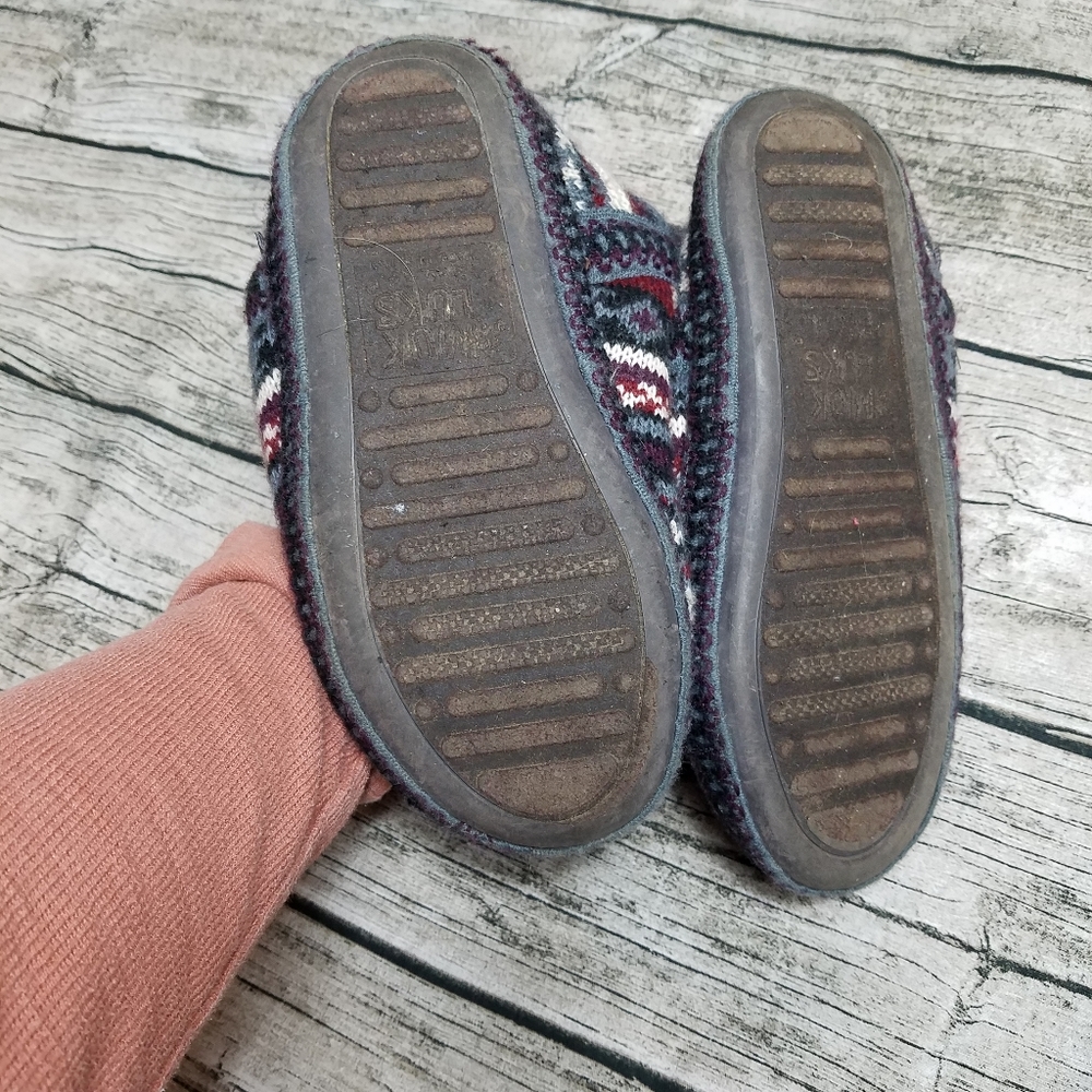 muk luks Knit slippers Size Small (5-6). - Picture 4 of 9